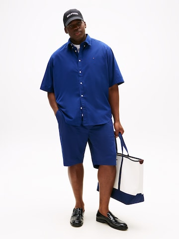 Tommy Hilfiger Big & Tall Regular fit Πουκάμισο 'FLEX' σε μπλε