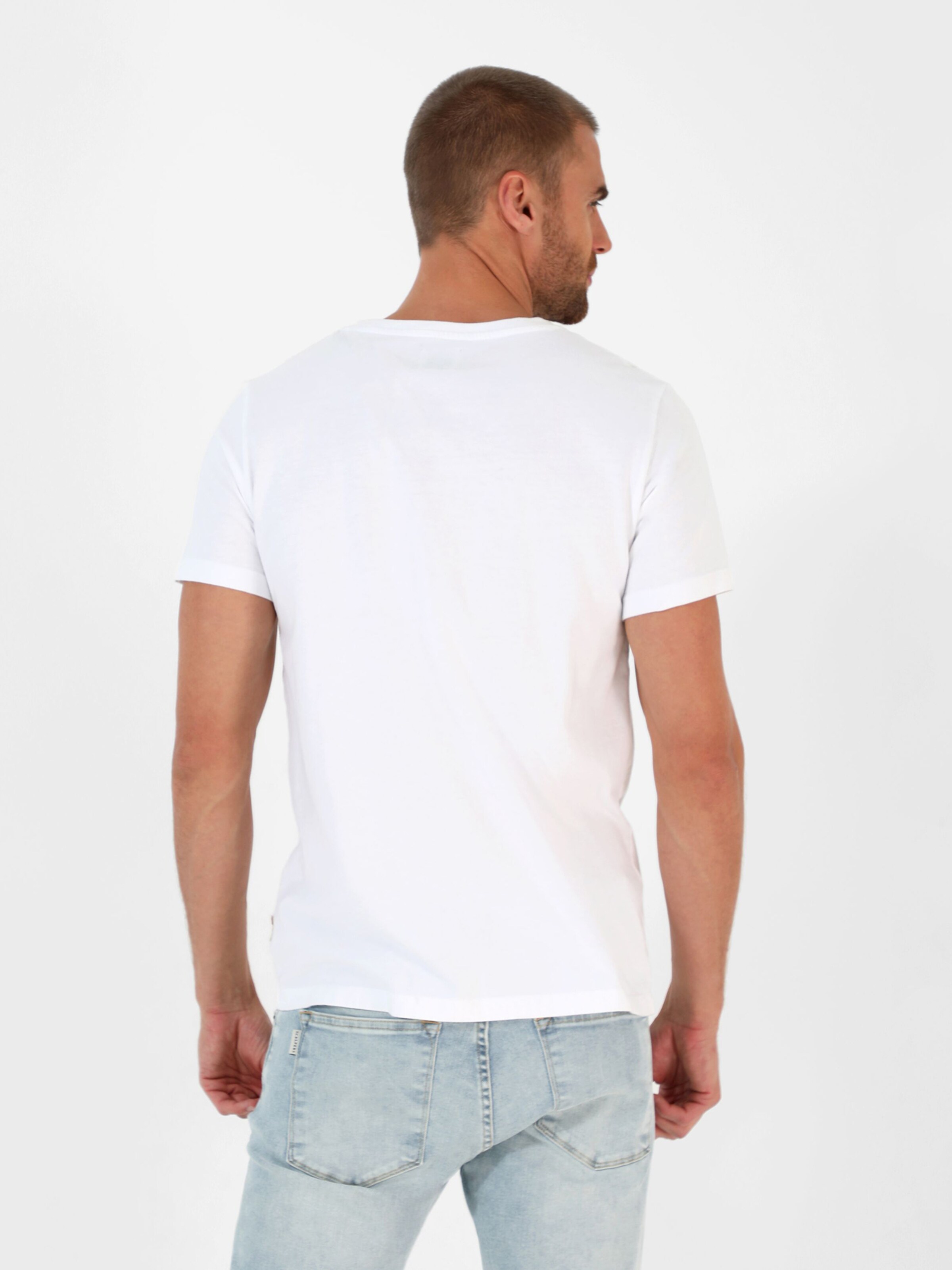 Männer Shirts Scalpers Shirt in Weiß - DN50735