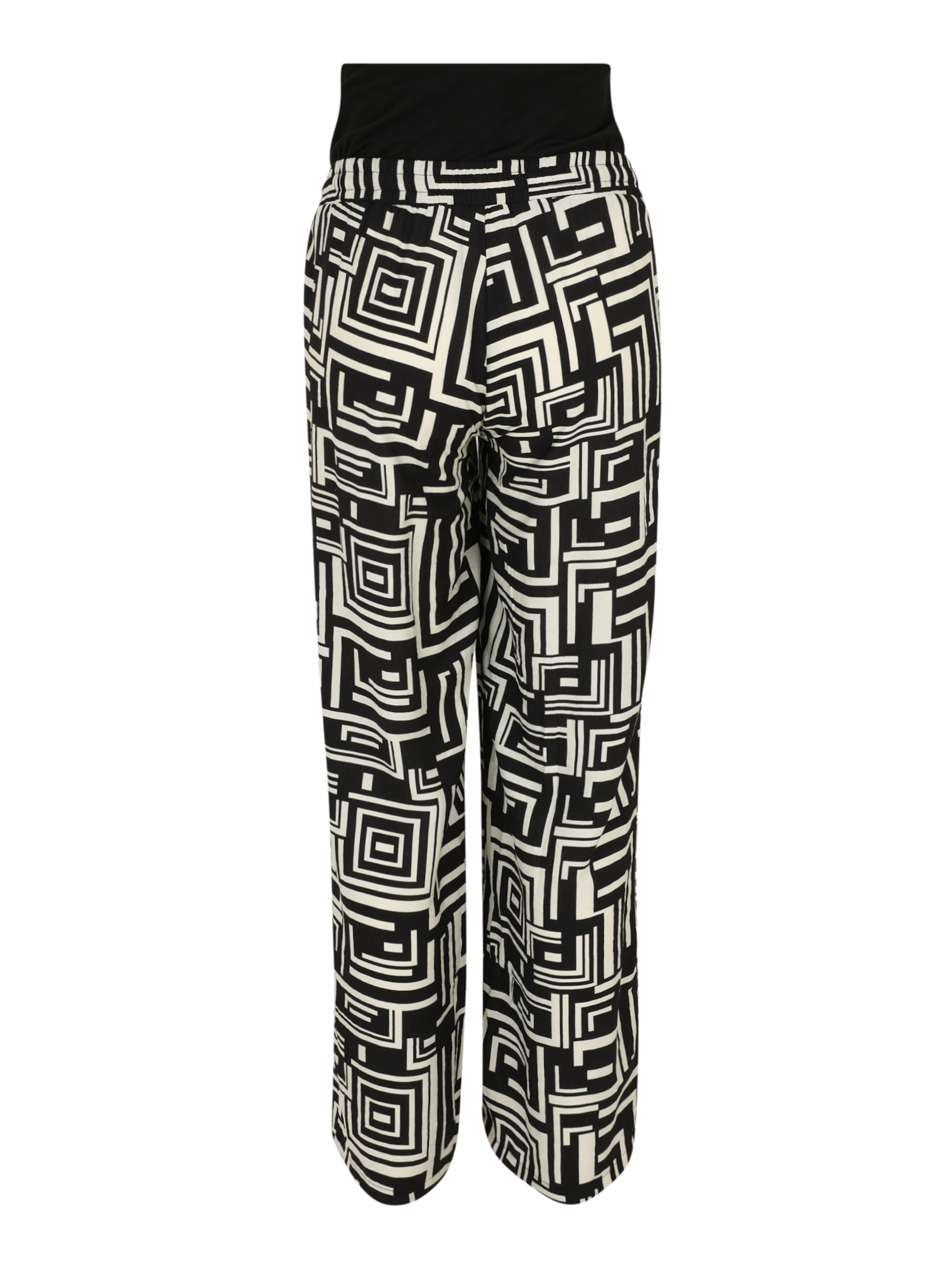 Only Maternity Loose fit Trousers 'OLMKARTA' in Black