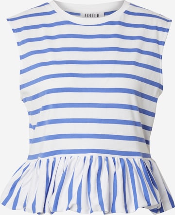 T-shirt 'Davinia' EDITED en bleu : devant
