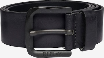 REPLAY Gürtel in Schwarz: Vorderseite