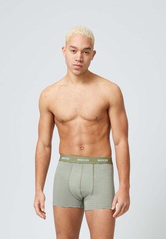 SNOCKS Boxer shorts in Green