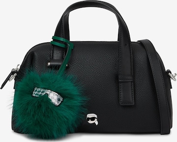 Karl Lagerfeld Kabelka 'Ikon' - Čierna: predná strana