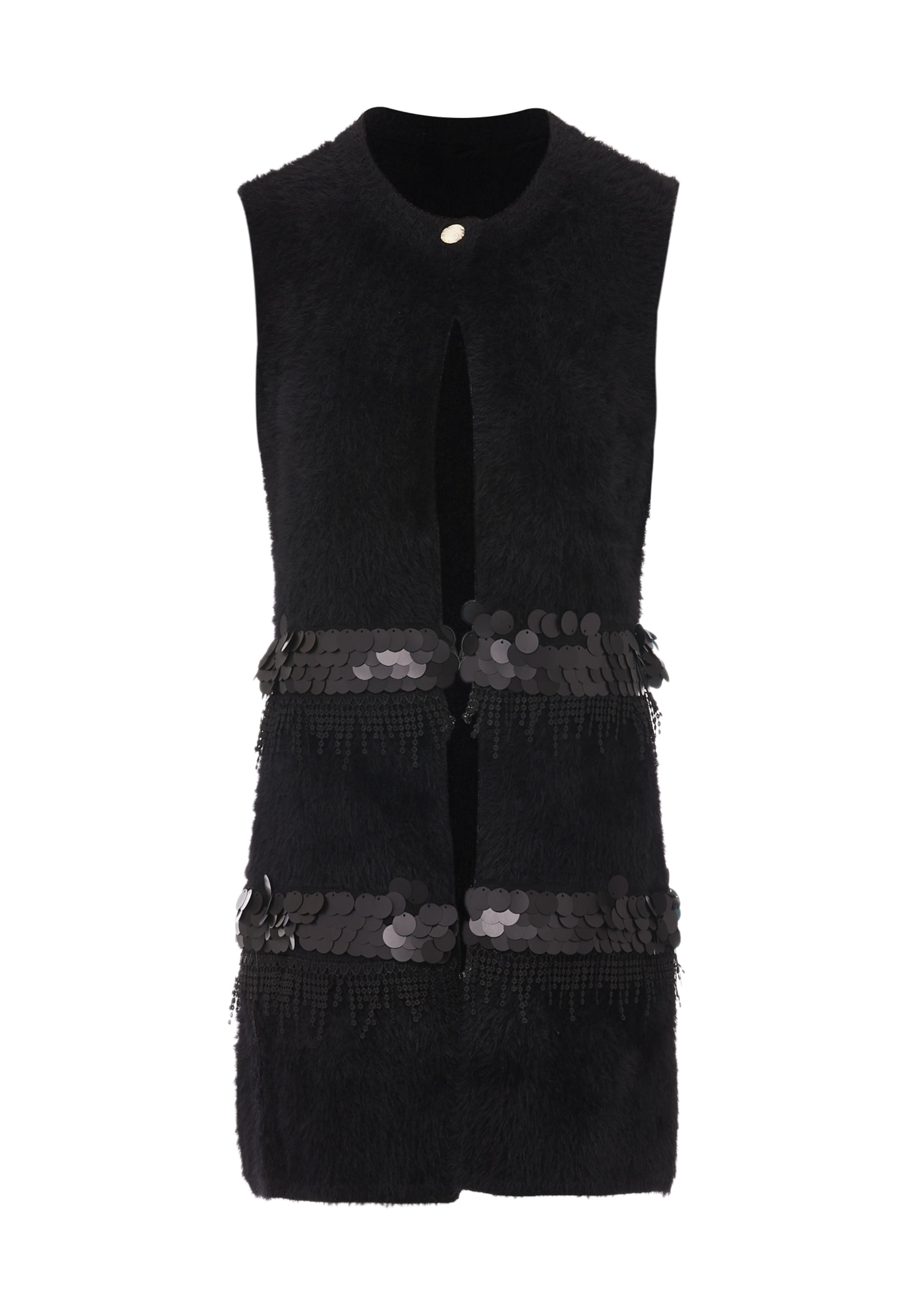 Cardigan faina en noir : devant