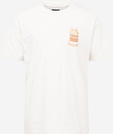 EDWIN Shirt in White: front