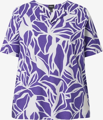 Ulla Popken Shirt in Purple: front
