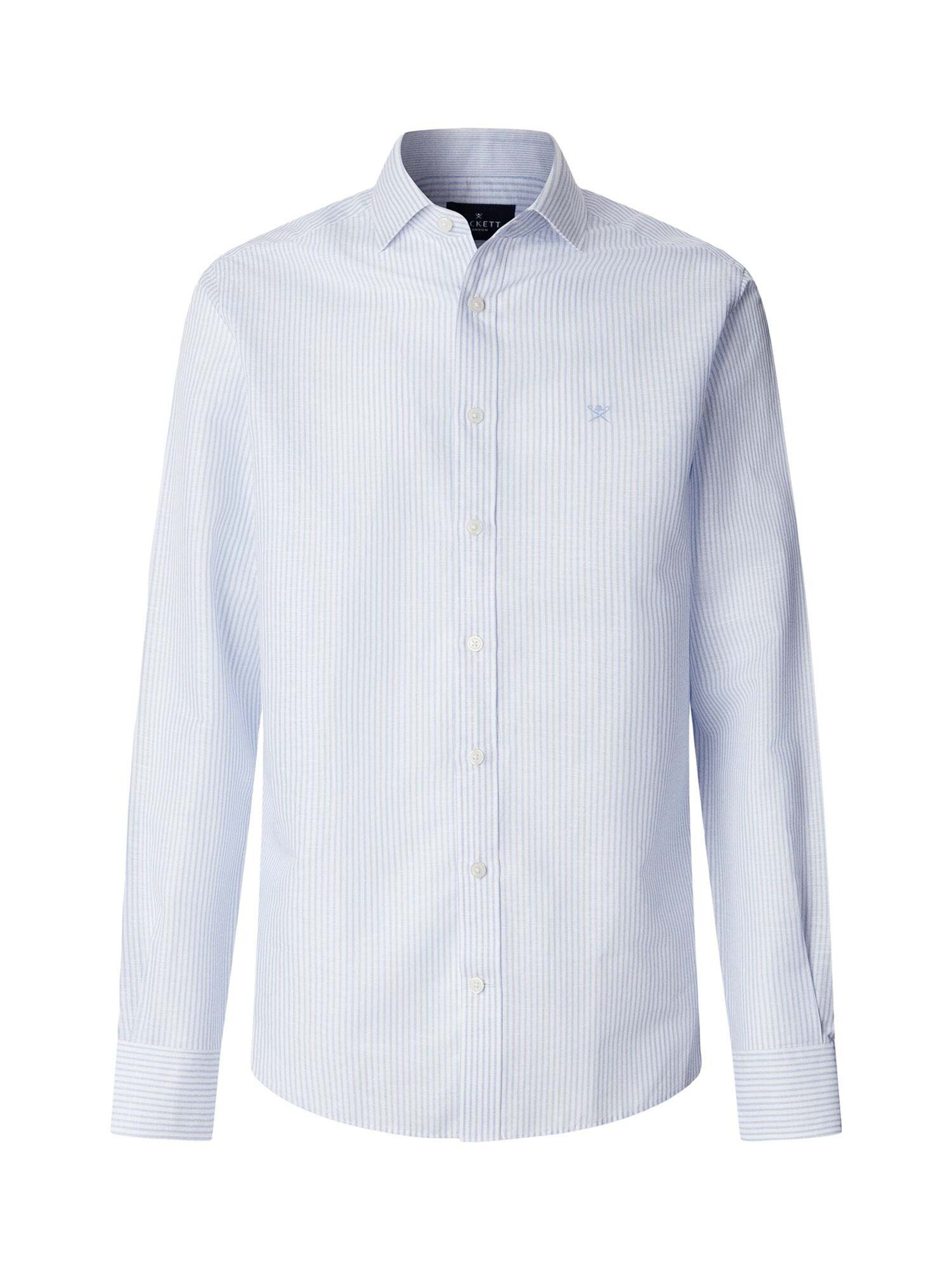 Hackett London Overhemd in Blauw: voorkant