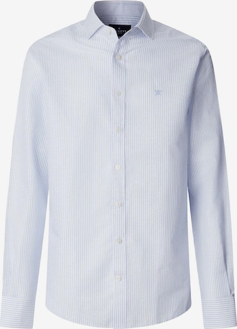 Hackett London Overhemd in Blauw: voorkant