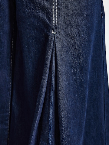 IT'S BASIC Wide leg Jeans 'Palazzo Mid Rise Jeans' in Blauw