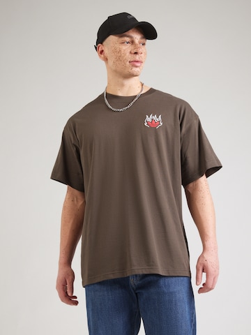 ADIDAS ORIGINALS - Camisa 'STREETDRAWING T' em verde