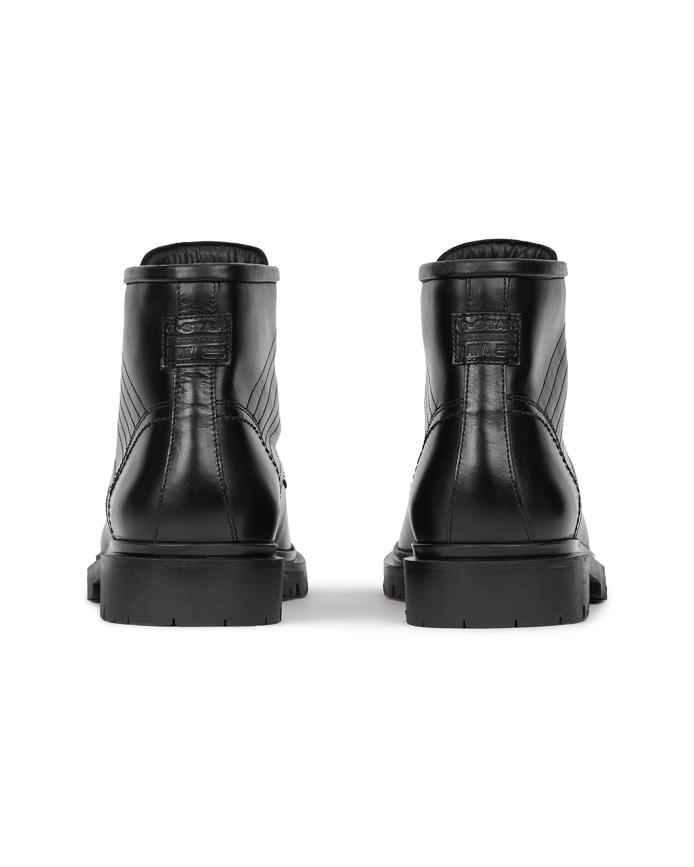 G-STAR Lace-up boots 'Tyler Boot Mid' in Black