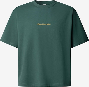 T-Shirt 'CLEMENT' Pepe Jeans en vert : devant