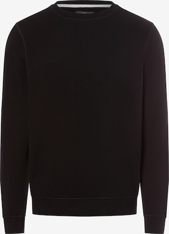 Sweat-shirt Nils Sundström en noir : devant