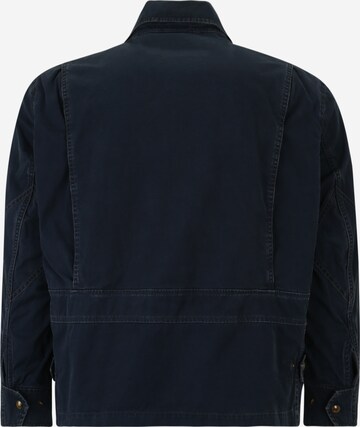 RETROAREA Between-Season Jacket in Blue