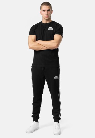 LONSDALE Tapered Bukser 'Foindle' i sort