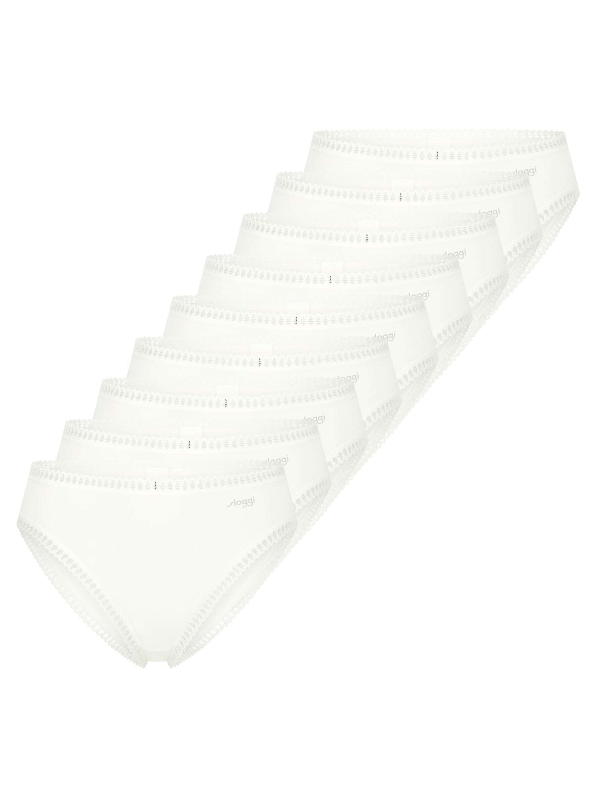 SLOGGI Panty 'GO Crush' in White: front