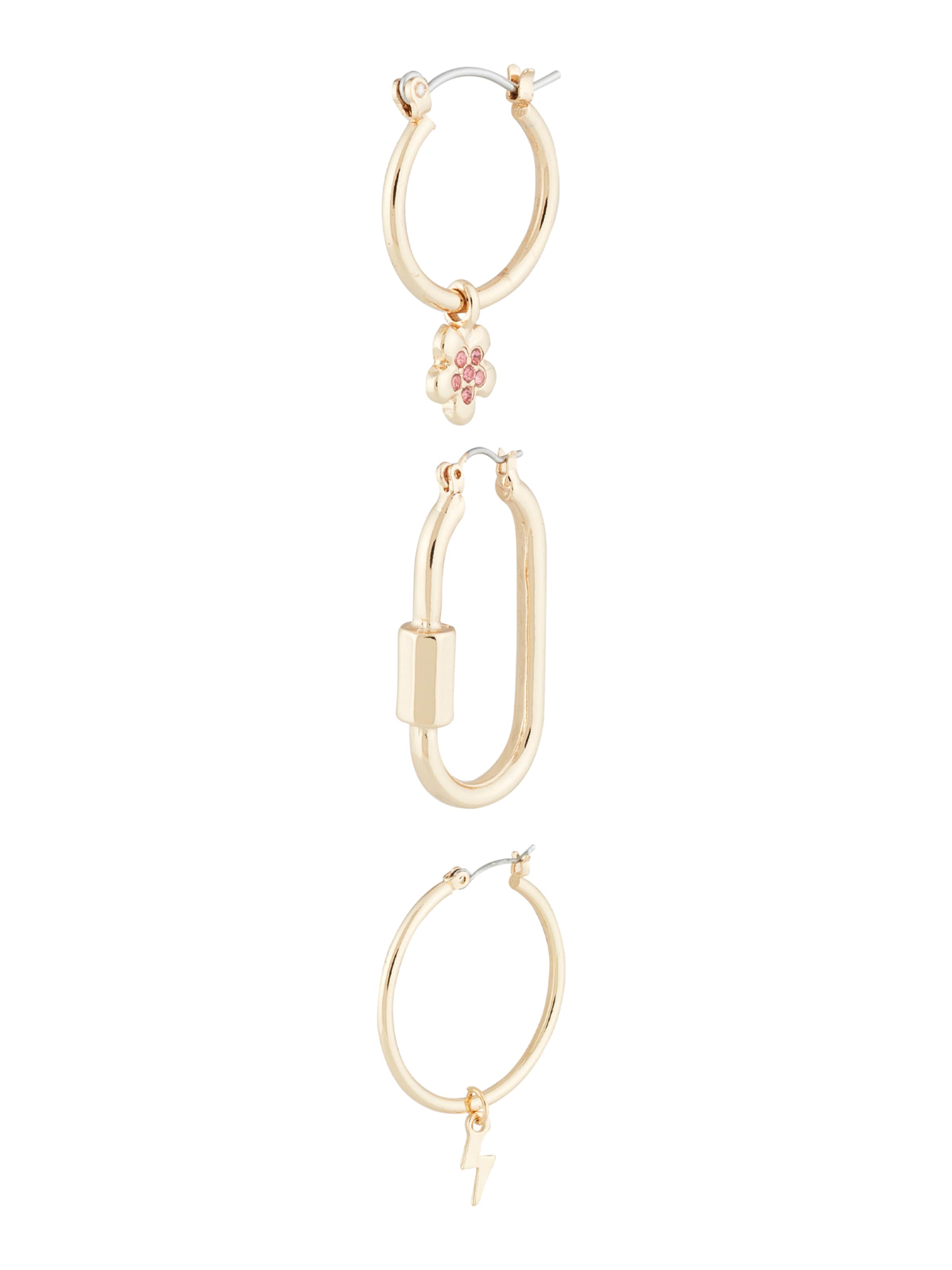 STEVE MADDEN Uhani | zlata barva: sprednja stran