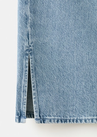 MANGO TEEN Wide leg Jeans in Blue