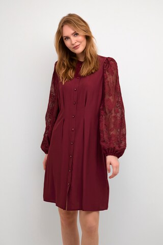 CULTURE Shirt Dress 'Asmine' in Red: front