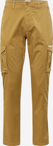 BLEND Regular Cargo Pants in Green: front