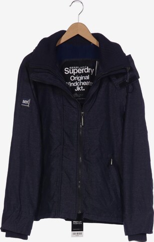 Superdry Jacket & Coat in L in Blue: front