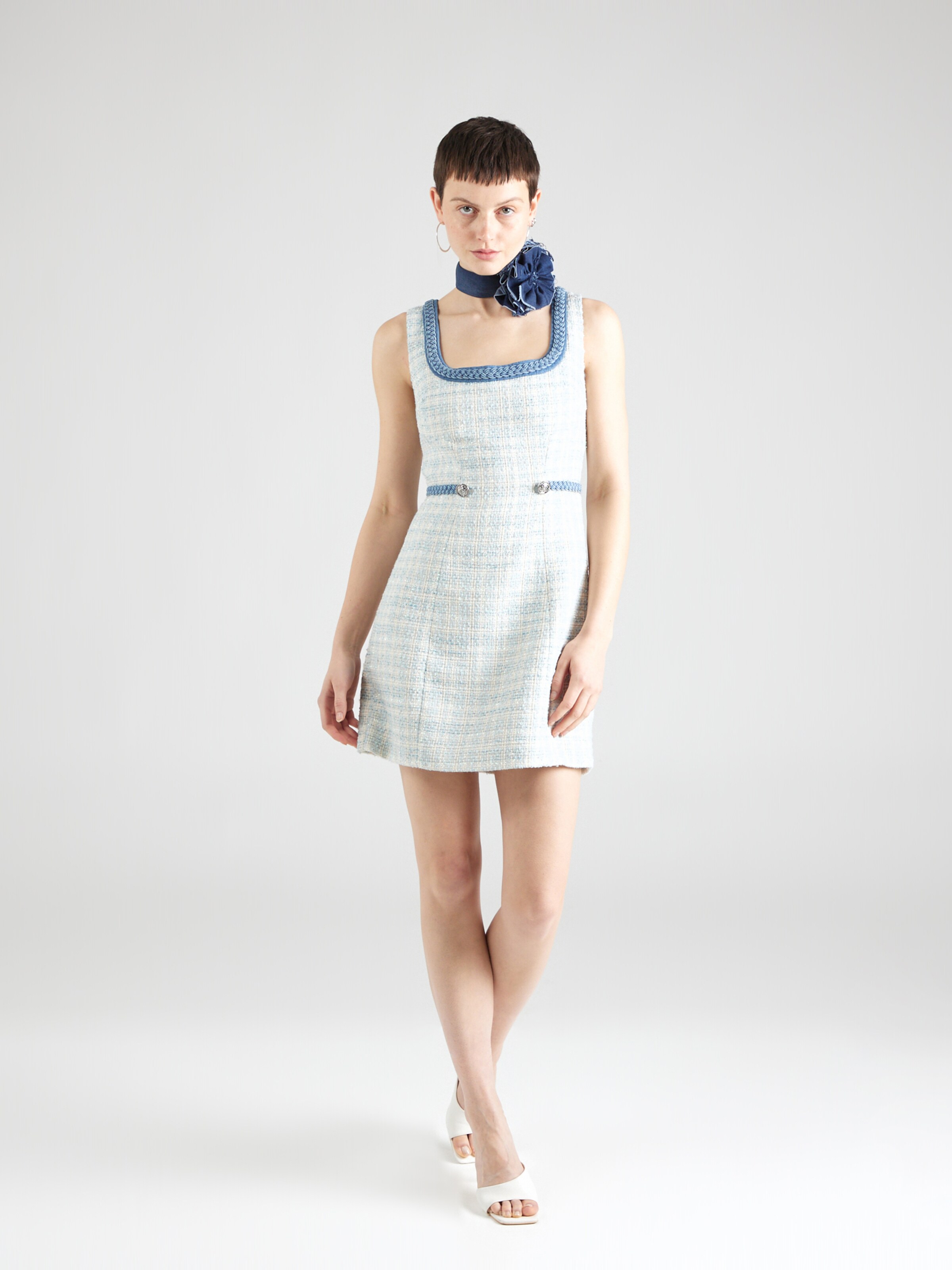 Guess light blue dress new arrivals