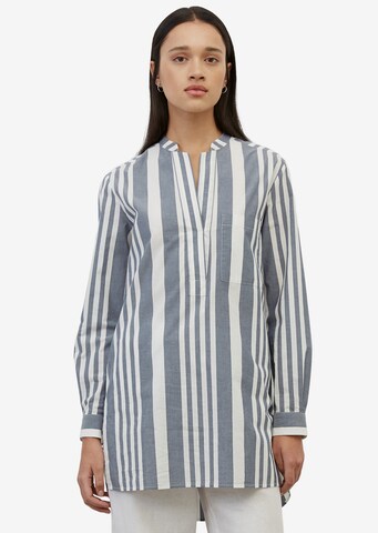 Marc O'Polo Blouse in Blue: front