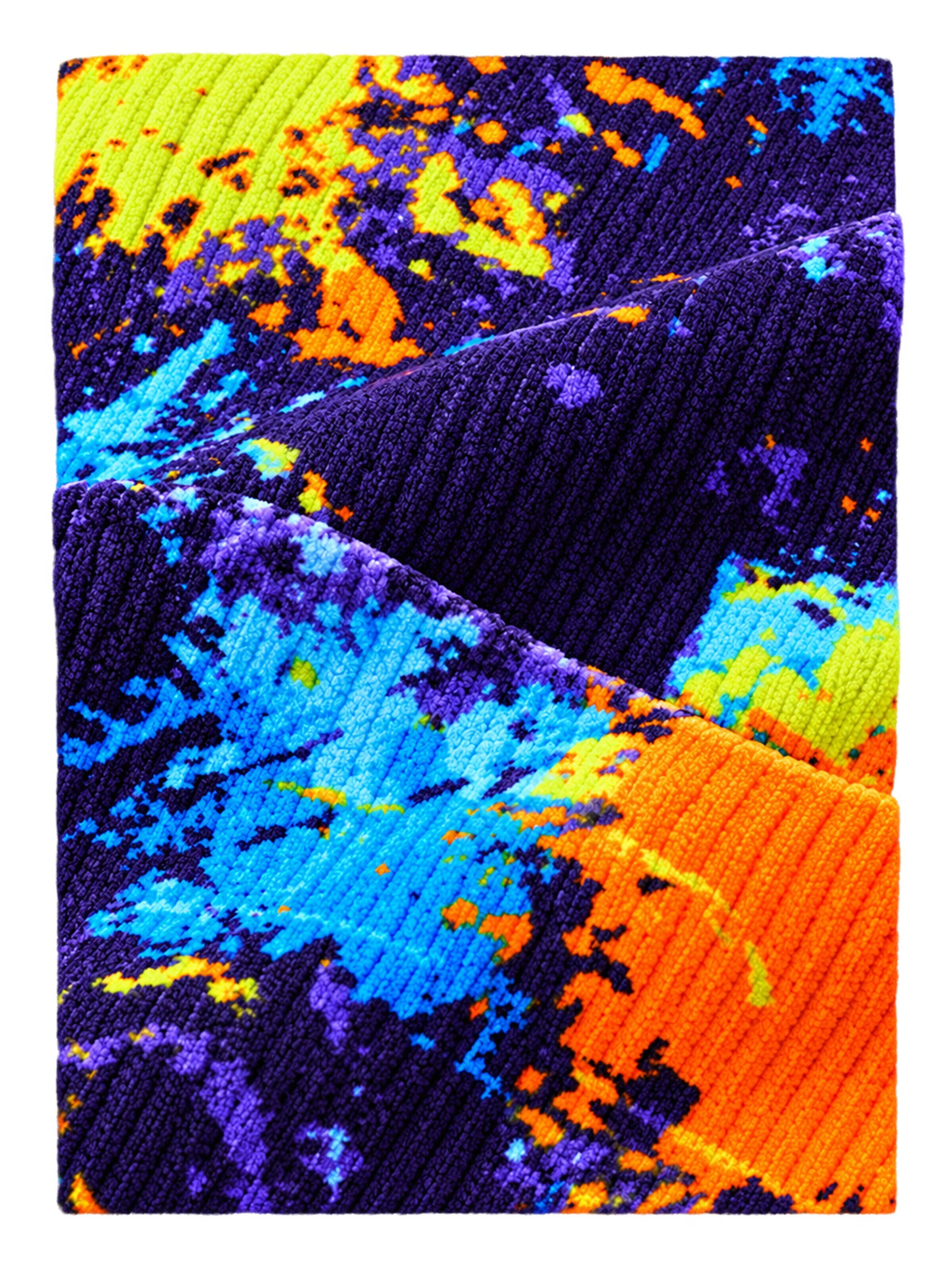 Rune Beanie in Blue