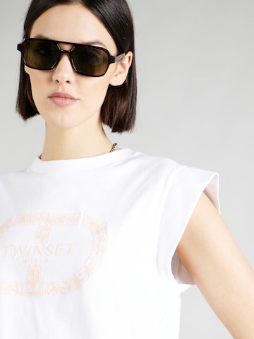 T-shirt Twinset en blanc