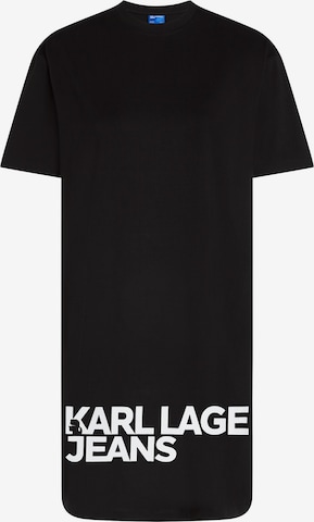 KARL LAGERFELD JEANS Платье в Черный: спереди