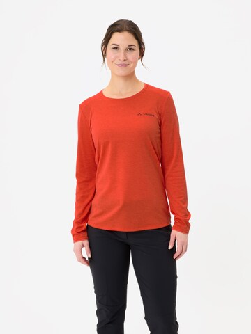 VAUDE Functioneel shirt in Oranje: voorkant