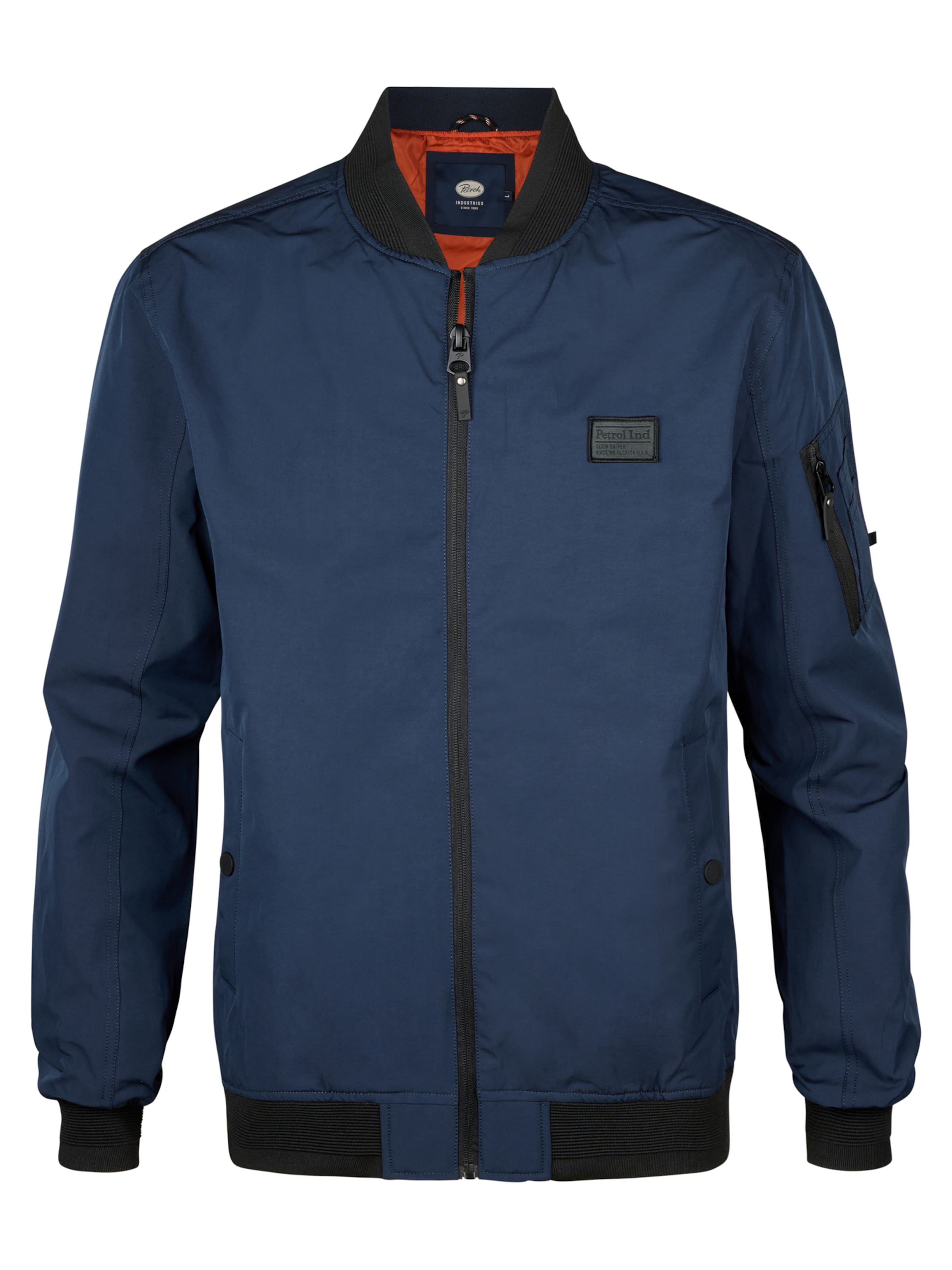 Petrol Industries Prechodná bunda 'Biscayne' - Modrá: predná strana