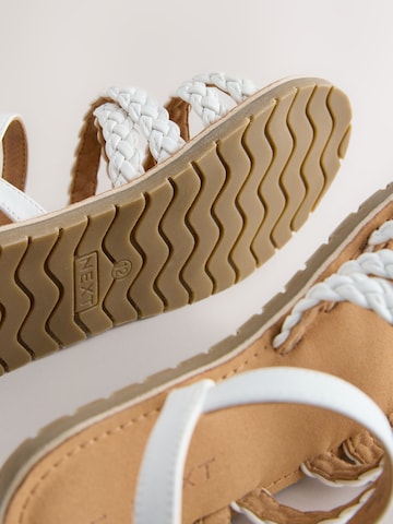 Next Szandálok - fehér