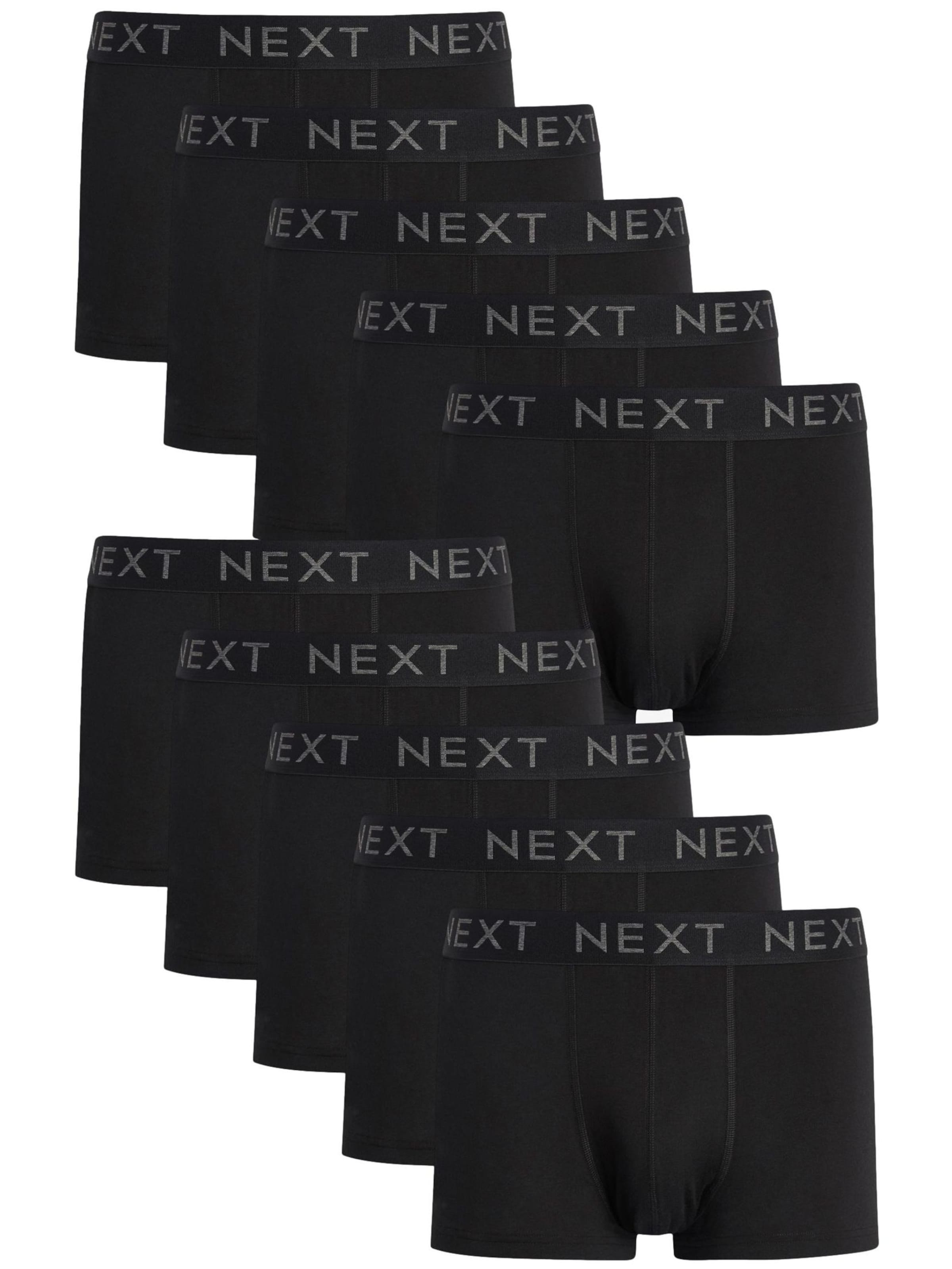 Next Boxeralsók - fekete: elől