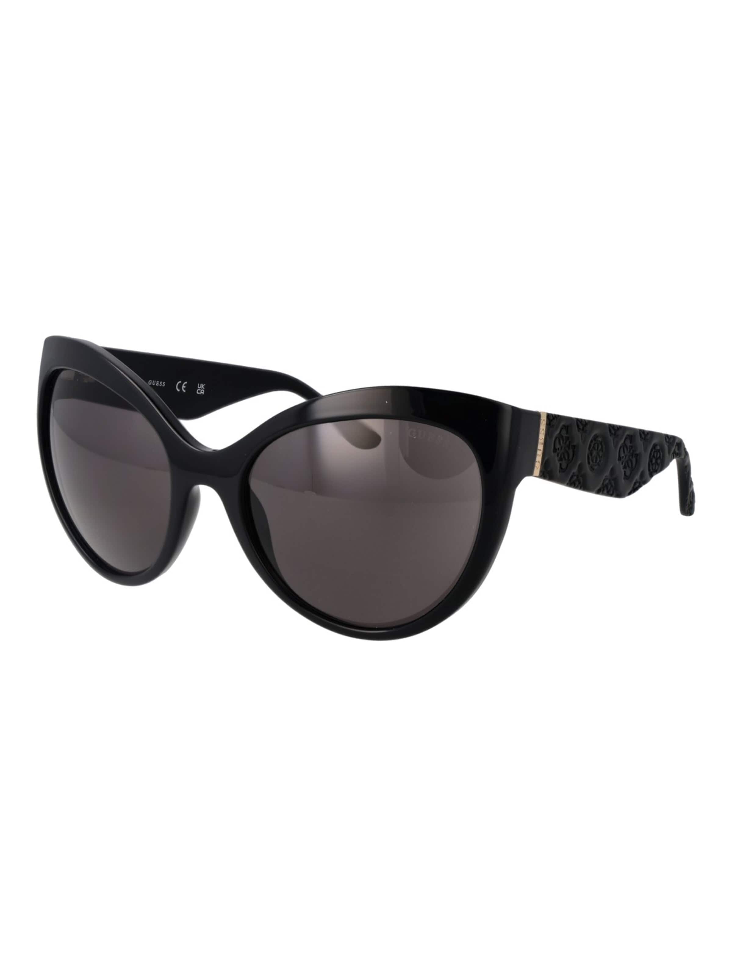 Lunettes de soleil 'Guess Sunglasses GU00130 01A 61' GUESS en noir : devant