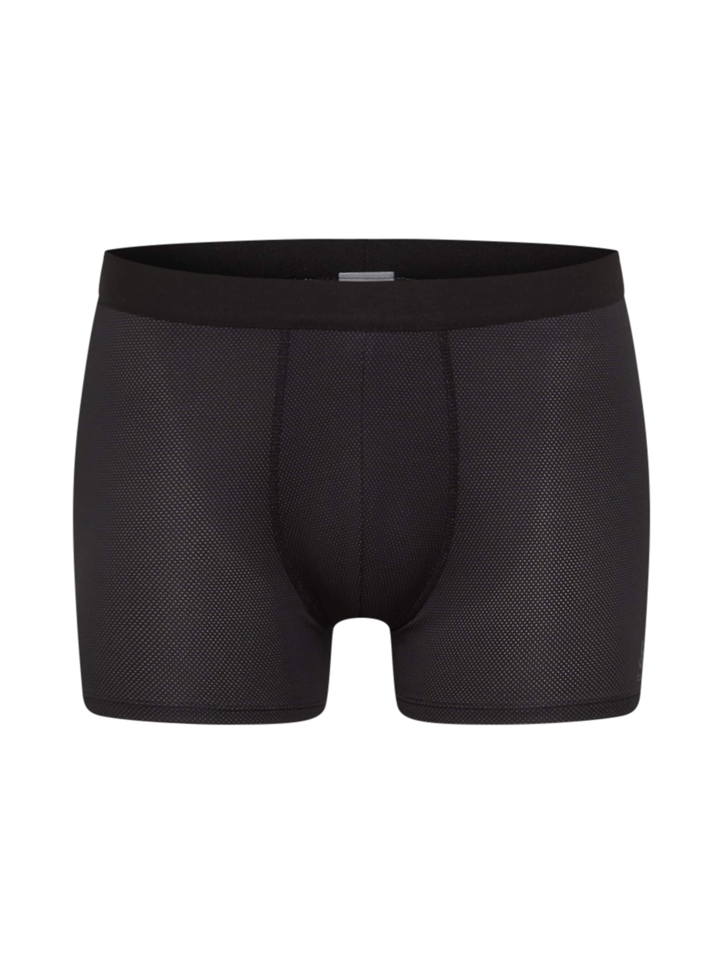 ODLO Спортни боксерки в черно: отпред