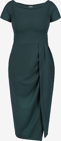 Karko Evening Dress ' DELICJA ' in Green: front