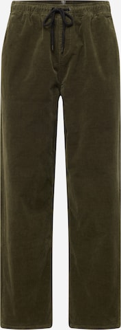 Volcom Loosefit Broek in Groen: voorkant