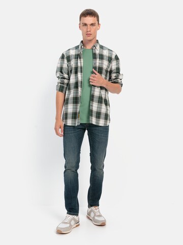 CAMEL ACTIVE - Ajuste regular Camisa en verde