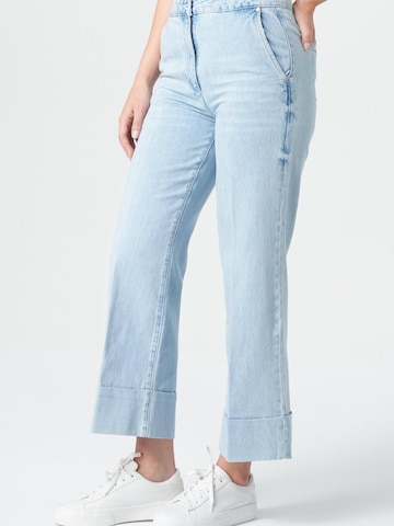 M.O.D MIRACLE OF DENIM Široký strih Džínsy - Modrá