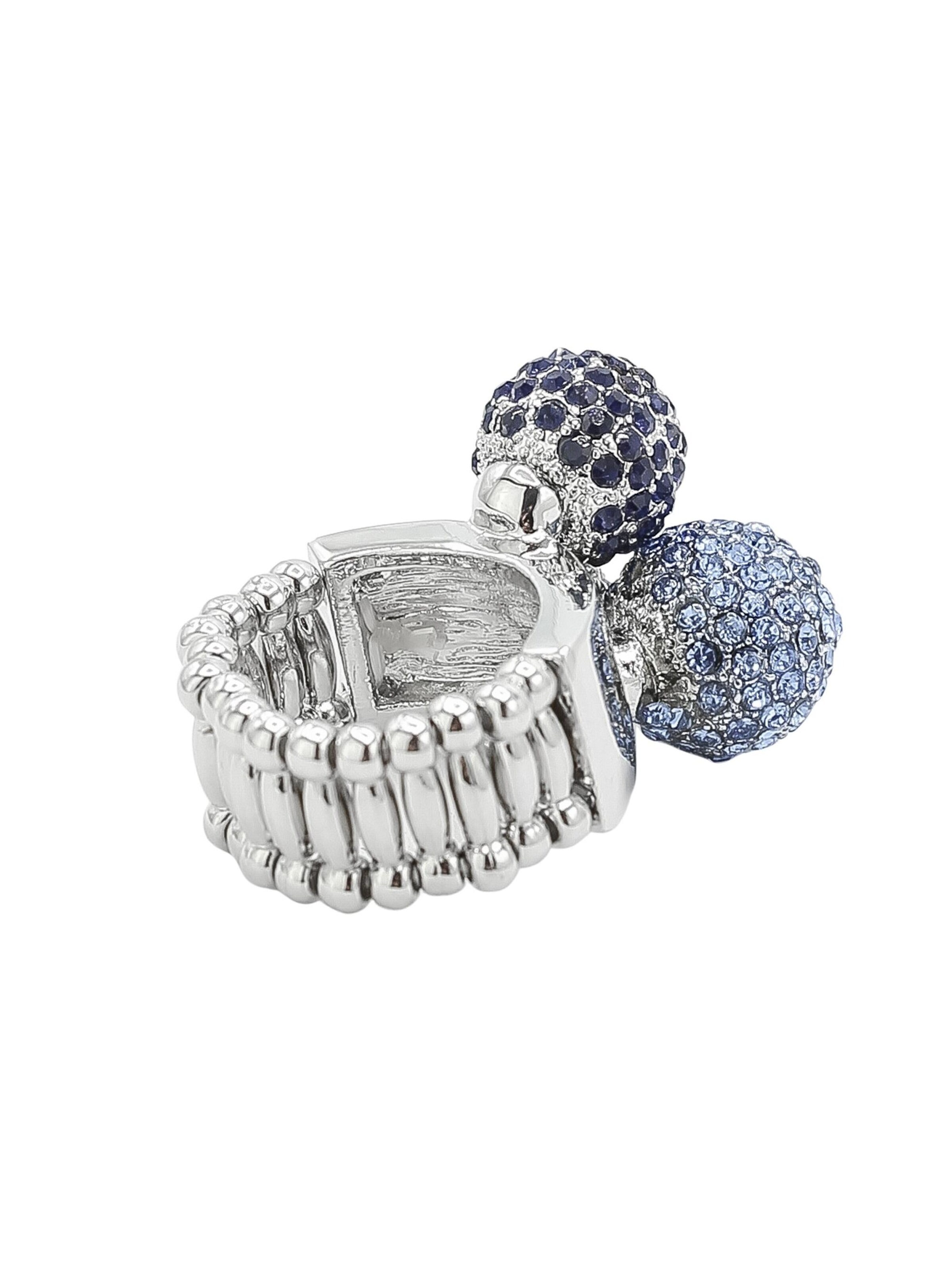 COLLEZIONE ALESSANDRO Ring 'Space' in Blue