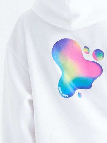 Rockupy Sweatshirt 'Gabriel'‌‌‌‌‌‌‌‌ in Weiß