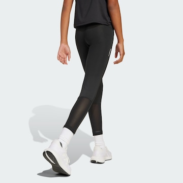 ADIDAS PERFORMANCE Skinny Workout Pants in Black