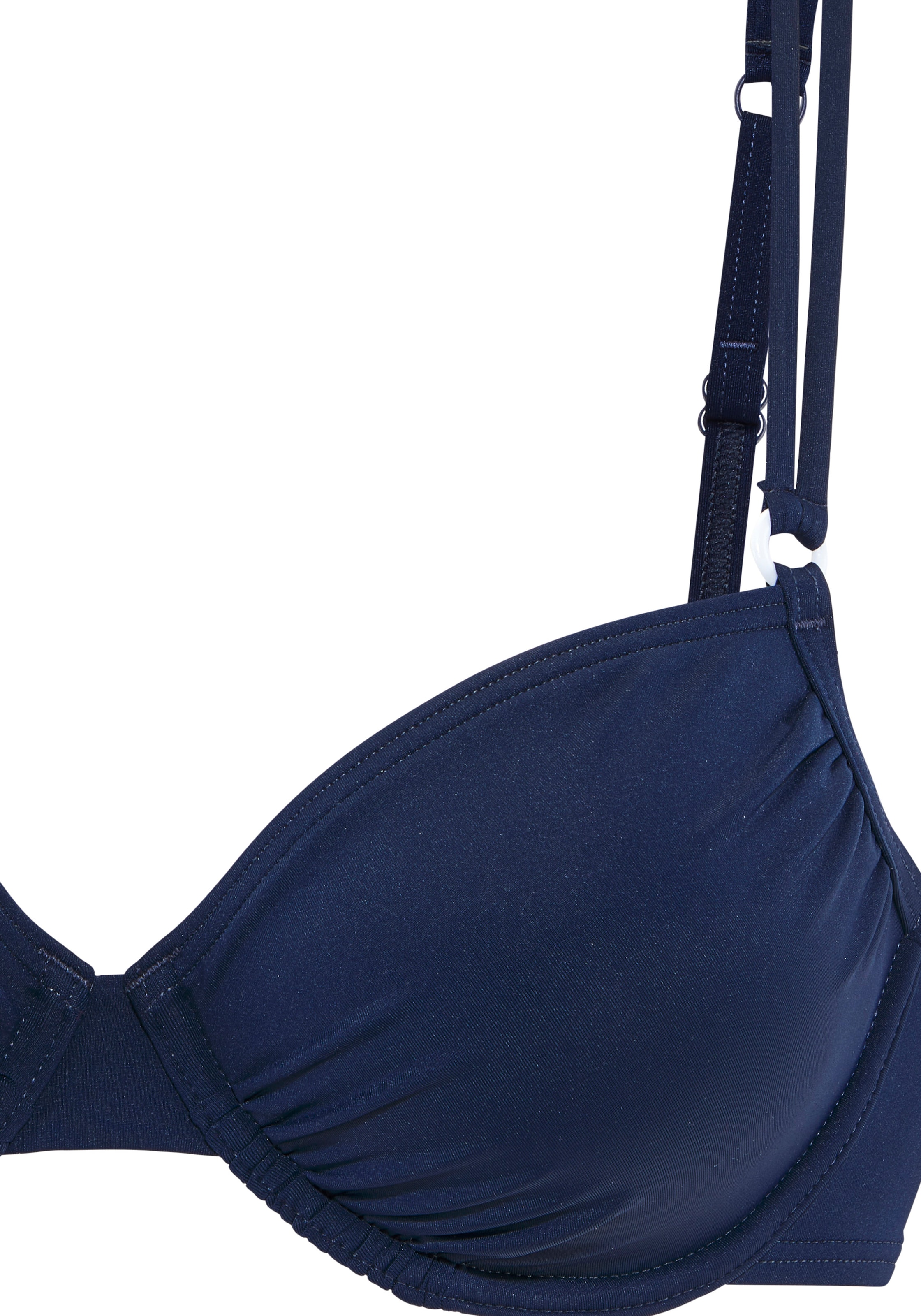 s.Oliver Classic Bikini Top in Blue
