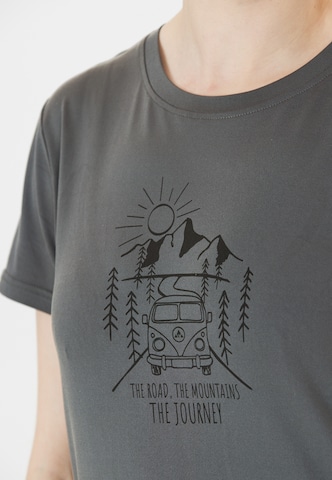 Whistler T-Shirt 'Tergo' in Grau