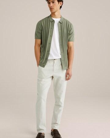 WE Fashion Regular fit Ing - zöld