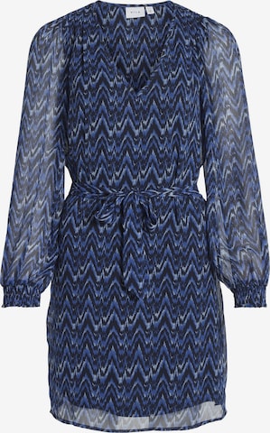 VILA Dress in Blue: front