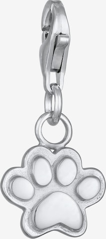 Pendentif 'Pfote' Nenalina en argent : devant