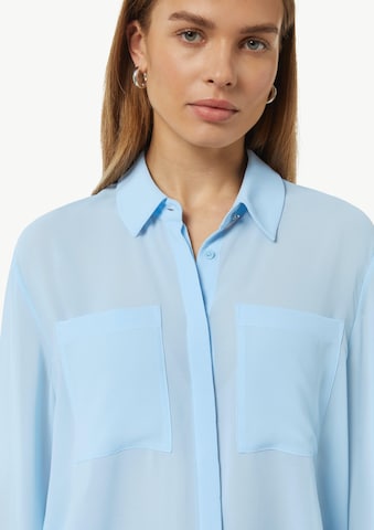 COMMA Bluse in Blau