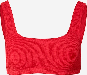 Samsøe Samsøe Bralette Bikini Top 'Sarin' in Red: front